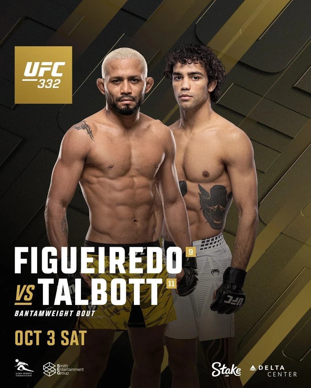 Deiveson Figueiredo vs. Payton Talbott among multiple bouts announced for UFC 332