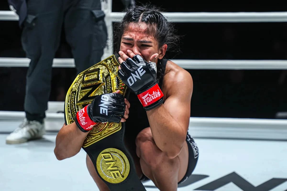 Denice Zamboanga Vacates ONE Women’s Atomweight MMA World Championship To Embrace Motherhood
