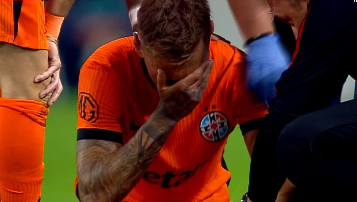 Denis Drăguş a început să plângă pe teren, după ce s-a accidentat în Univ. Craiova – FCSB! Panică pe