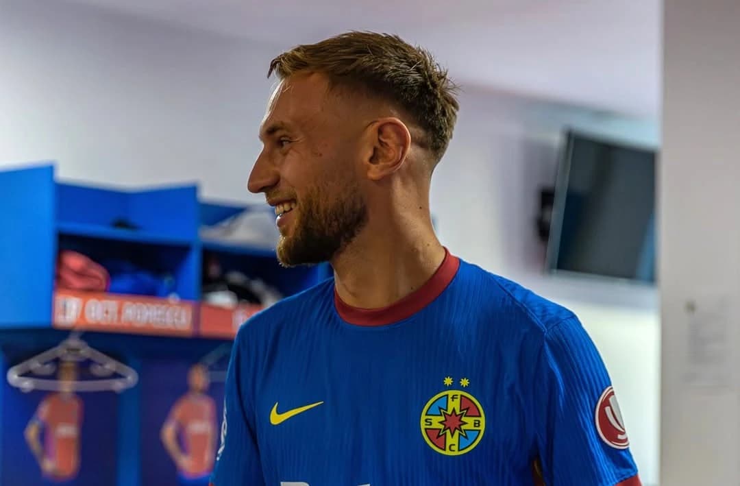Denis Drăguș a revenit în România după 7 ani și a descris-o scurt pe FCSB: ”Acasă, cu aceeași foame”