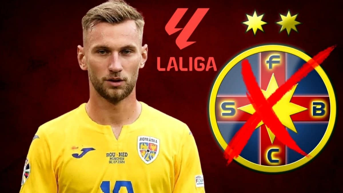 Denis Drăguș, adio FCSB!? Atacantul român e dorit de o forță din LaLiga