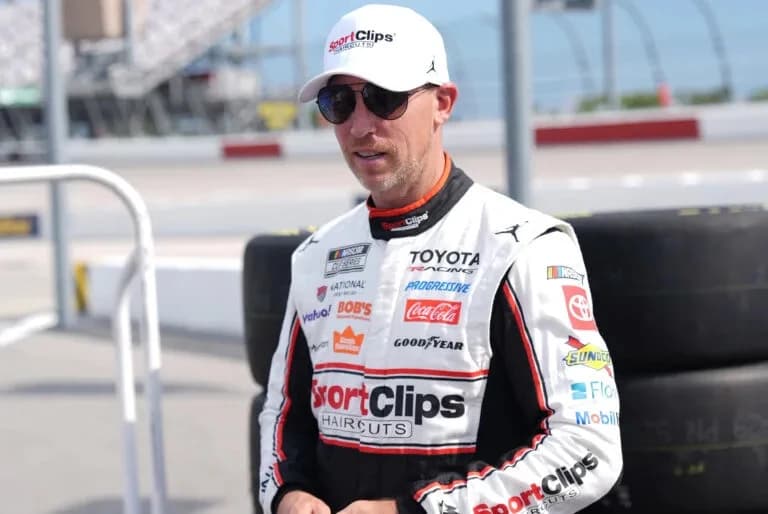 Denny Hamlin Warns Carson Hocevar About Mocking Drivers Off-Track: ‘That Would Bug Me’