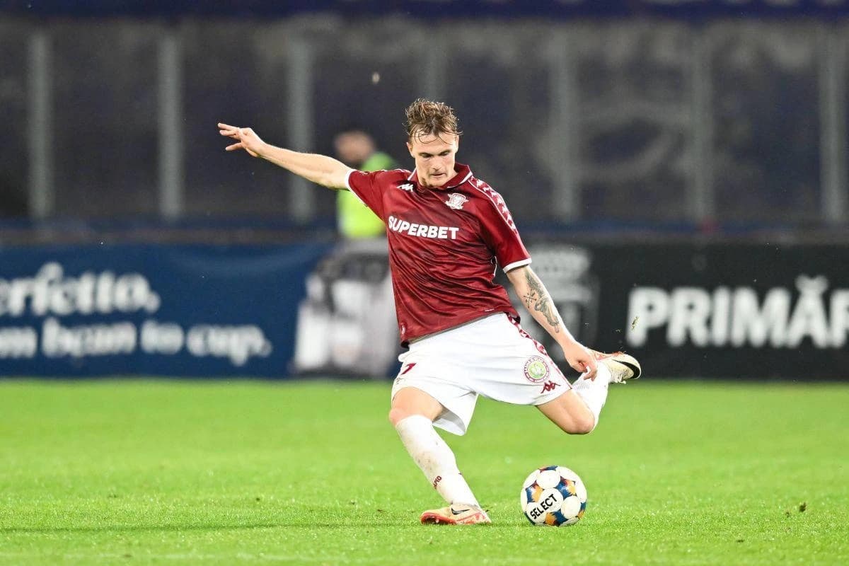 Despărțire-șoc la Rapid! Tobias Christensen pleacă din Giulești pe o sumă șocantă