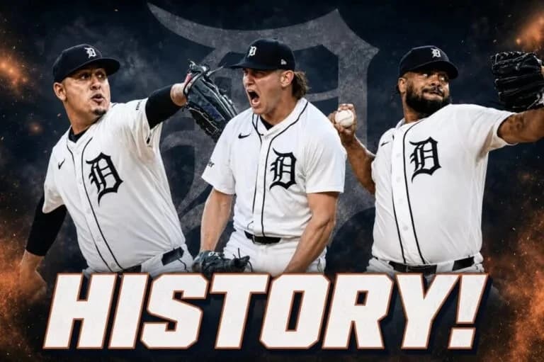 Detroit Tigers Make MLB History in Rare Shutout