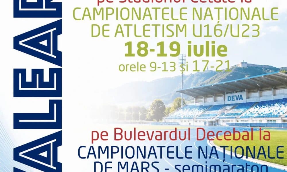 Deva devine capitala atletismului românesc: Orașul găzduiește Campionatele Naționale de Aer Liber și