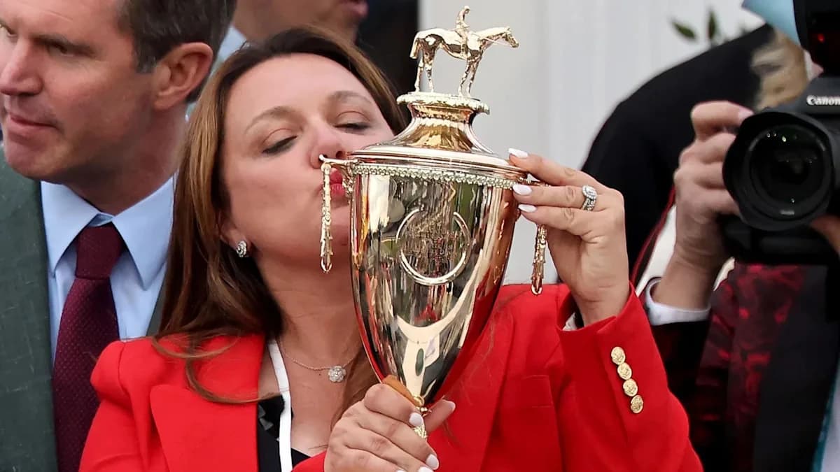 DeVaux makes history with Kentucky Derby victory