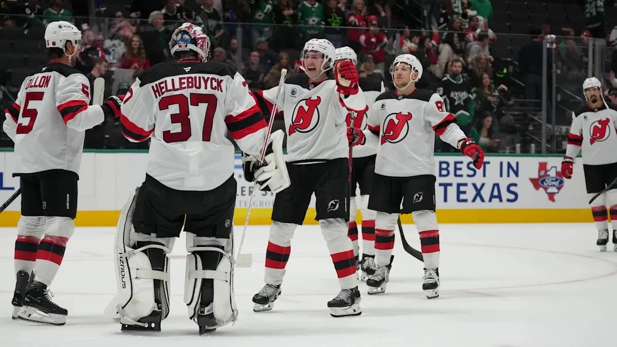 Devils BBQ Stars in Dallas, Dominating in 5-1 Win