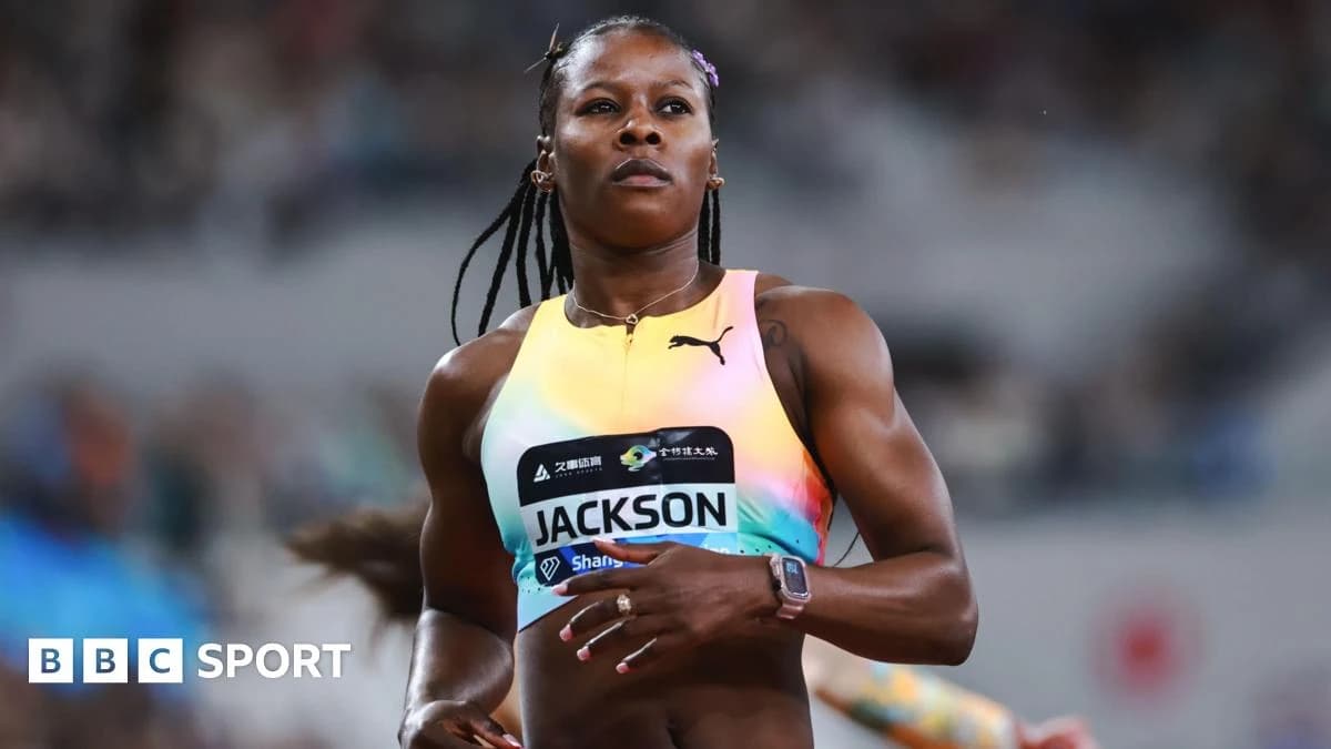 Diamond League: Shericka Jackson smashes meeting record to win 200m in Xiamen