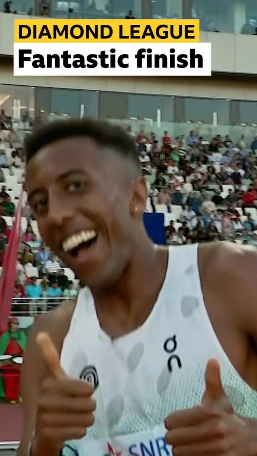 Diamond League: USA's Yared Nuguse wins 1500m at meeting in Rabat
