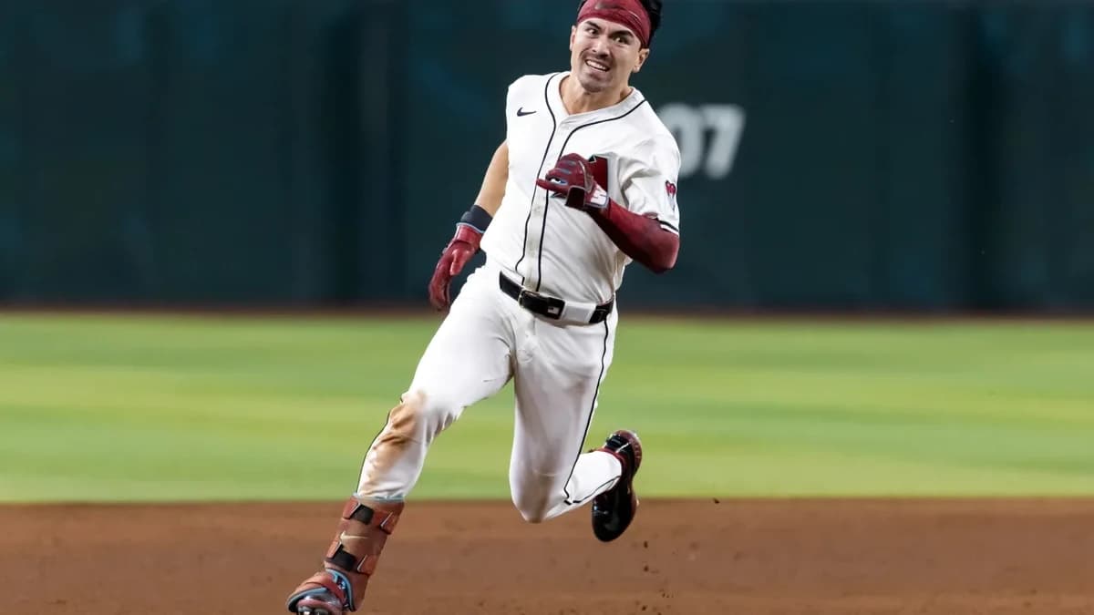Diamondbacks' Corbin Carroll makes fitting MLB history with triples three-peat