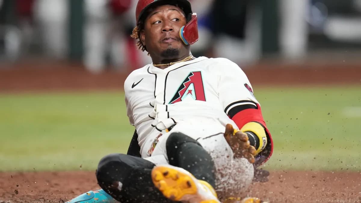 Diamondbacks star Geraldo Perdomo forced out after terrifying 93 MPH line drive to head