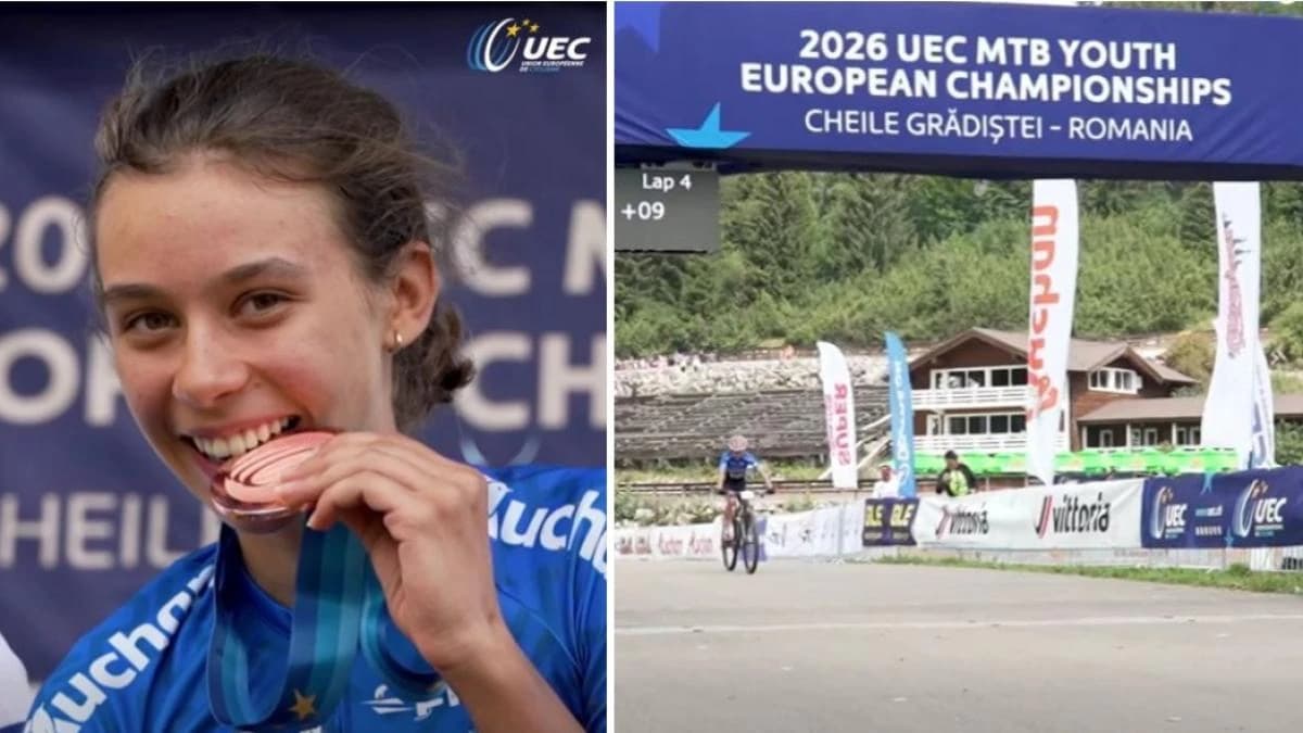 Diana Faur a câştigat medalia de bronz la Campionatele Europene de mountain bike, organizate la Chei