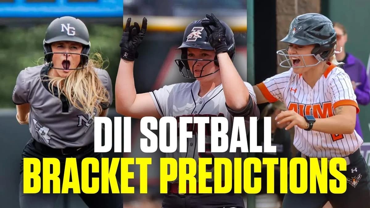 DII softball bracket breakdown and picks, region-by-region