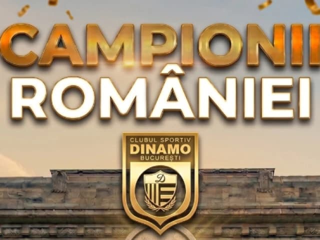 Dinamo, al 20-lea titlu din istorie! Gruparea din ”Ștefan cel Mare”, campioana României