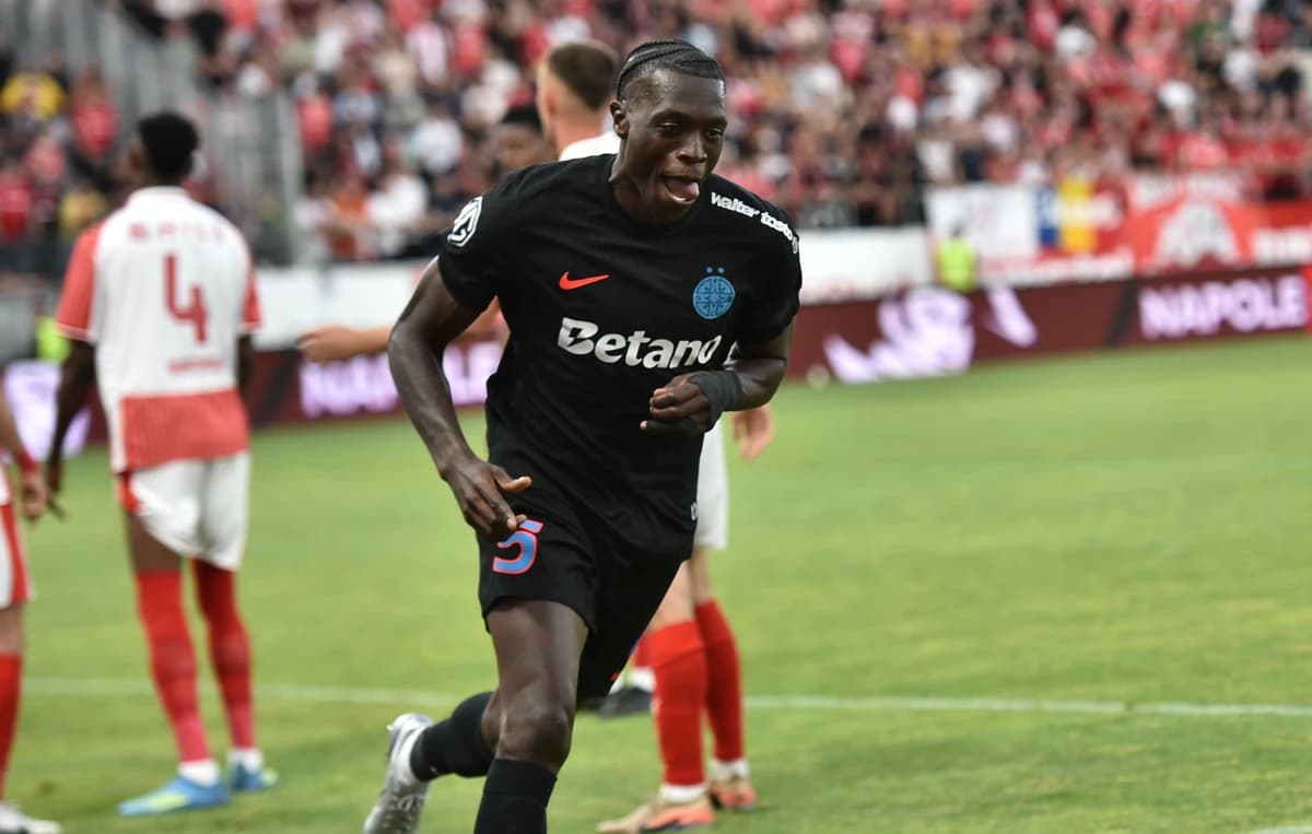 Dinamo - FCSB 0-1, ACUM, Digi Sport 1. GOOL! Dawa a deschis scorul pe Arcul de Triumf