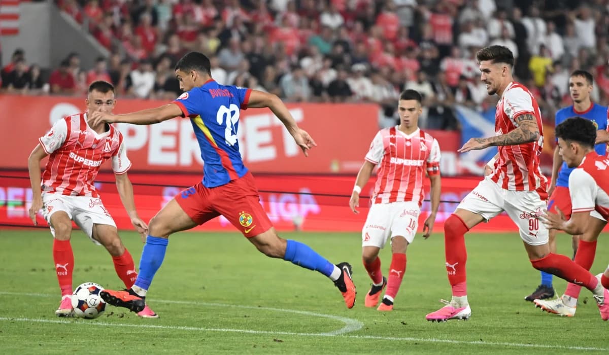 Dinamo – FCSB 1-0. Istvan Kovacs l-a eliminat ușor pe Duarte! Penalty acordat eronat: centralul, sal