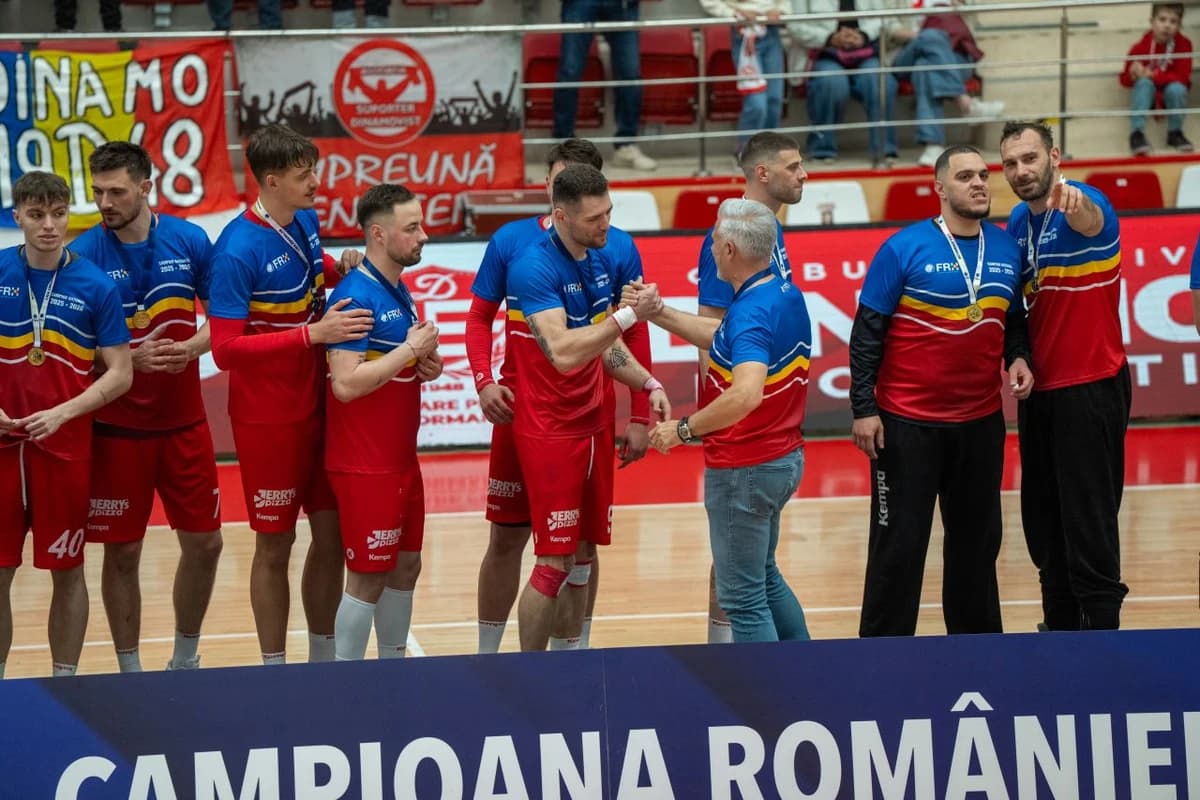 Dinamo, hegemonia continuă! Handbaliștii din Ștefan cel Mare, un nou titlu și obiectiv realizat: și-