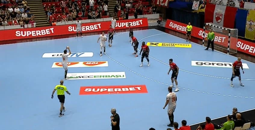 Dinamo - Montpellier 23-27. ”Dulăii” au cedat pe final și au debutat cu stângul în Liga Campionilor