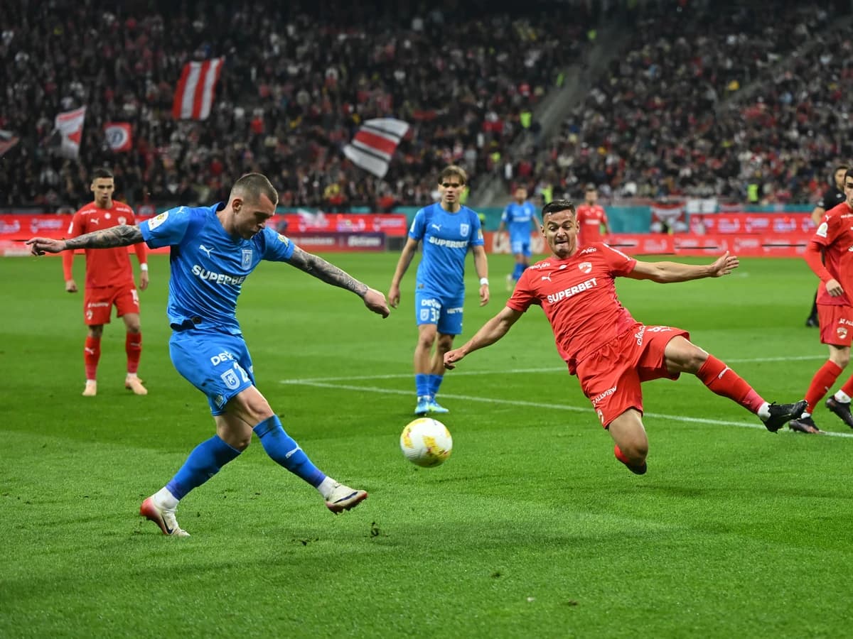 Dinamo - Universitatea Craiova 1-0, ACUM, DGS1, în semifinalele Cupei României. Boateng a deschis sc