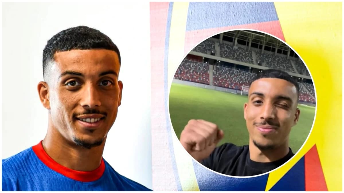 Direct din Ghencea, Aymen Boutoutaou a avut un mesaj în limba română pentru fanii FCSB