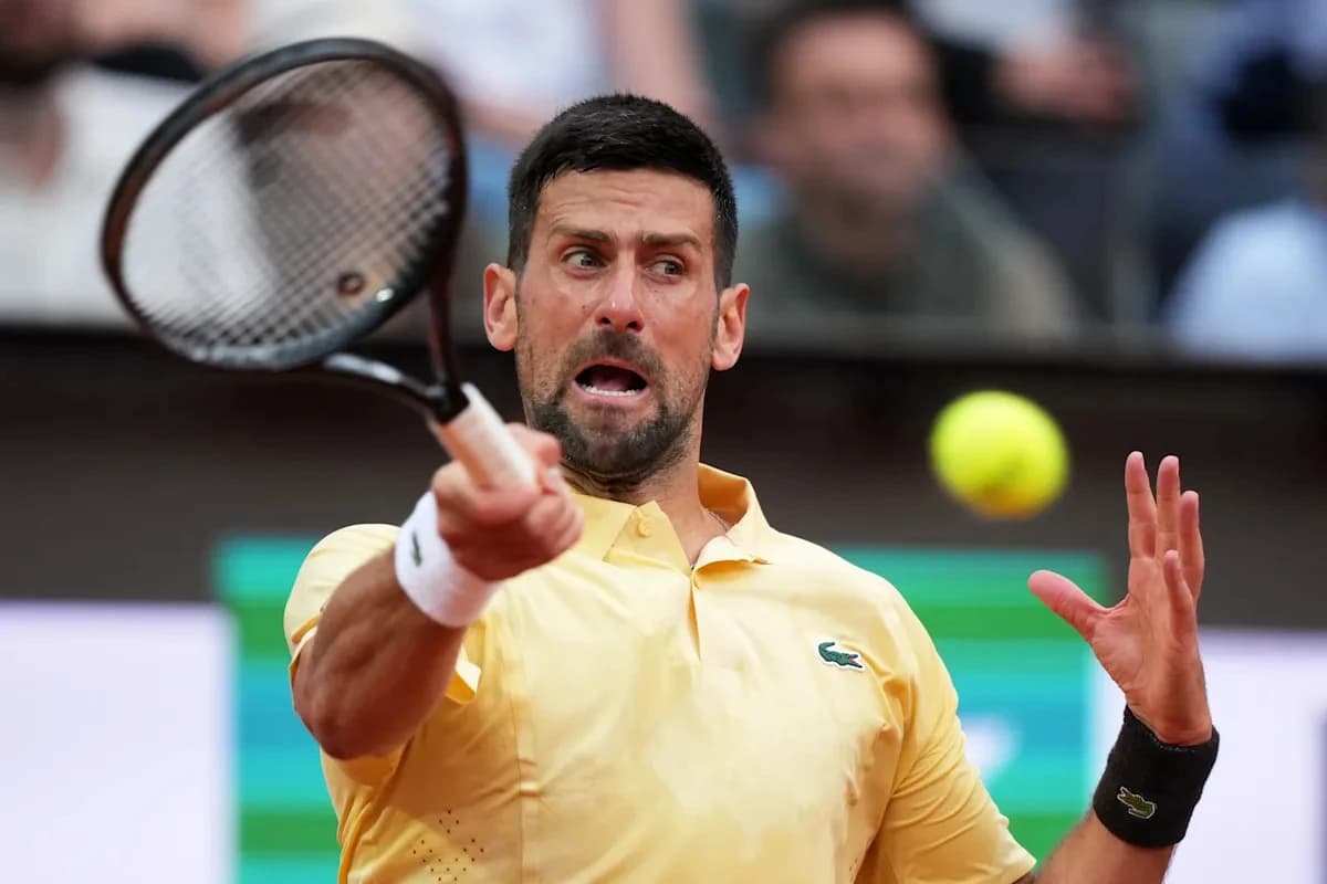 Djokovic beaten by a Croatian qualifier 18 years younger than him at the Italian Open