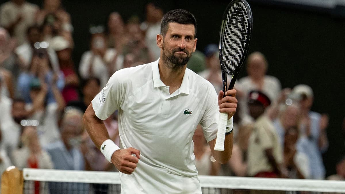 Djokovic survives longest-ever Wimbledon quarter-final