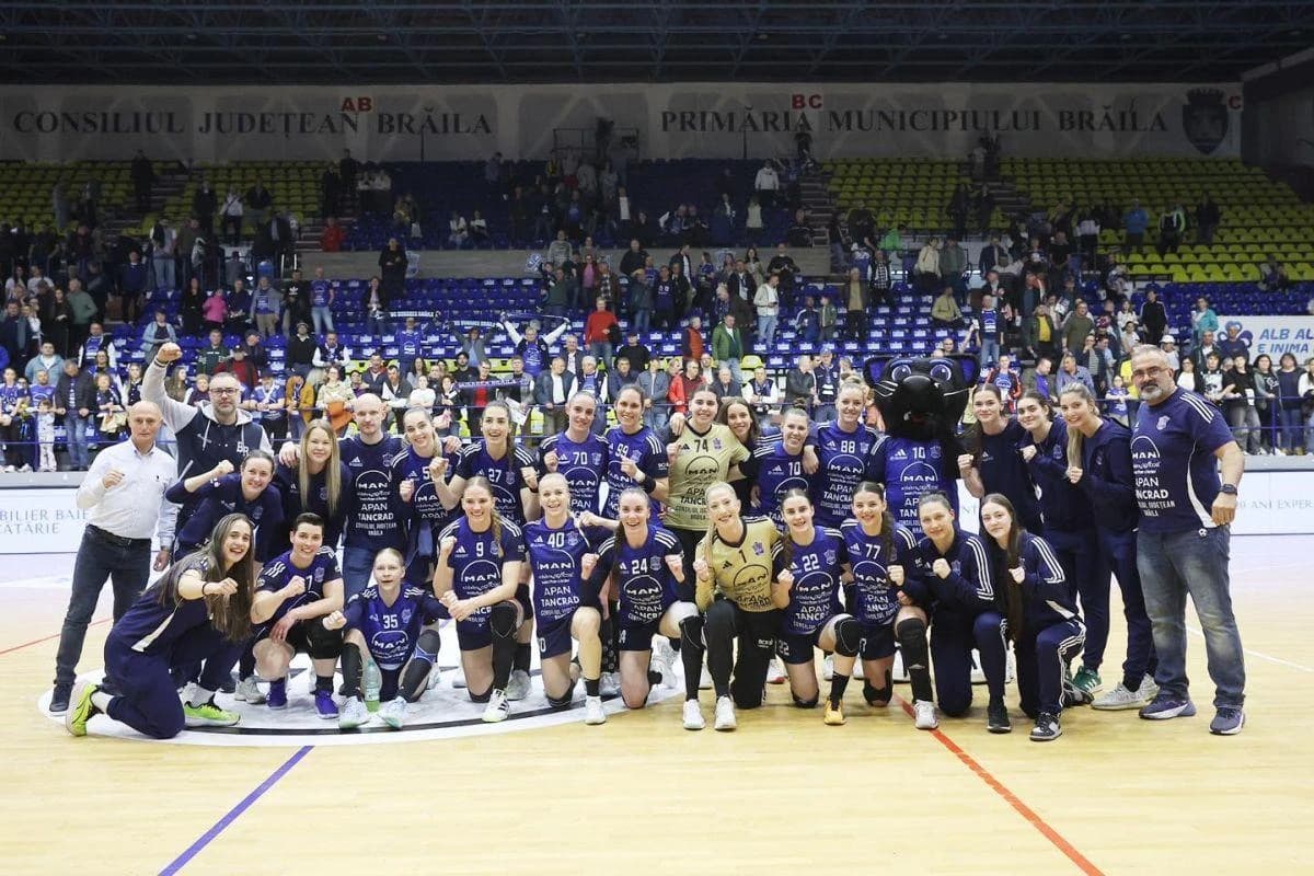 DNA a descins la HC Dunărea Brăila » Procurorii au ridicat documente de la clubul de handbal susținu