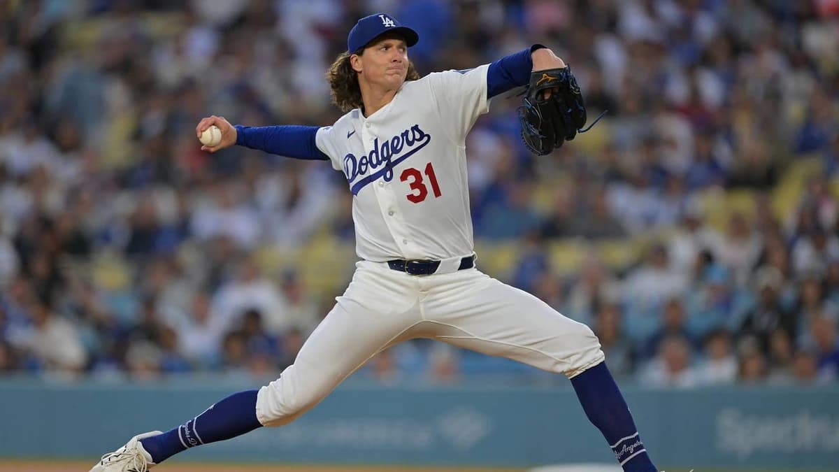 Dodgers Demote Pitcher, Officially Activate Tyler Glasnow Ahead of Braves Game