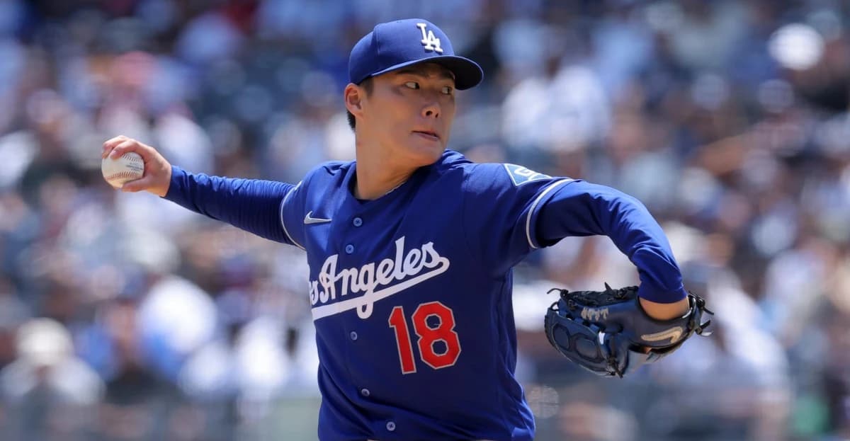Dodgers outclass Yankees in doubleheader opener, Yoshinobu Yamamoto spins complete game