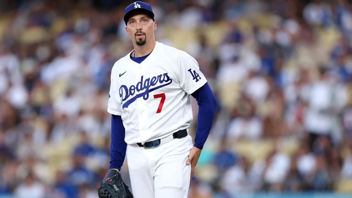 Dodgers' Snell K's 10 in 6 IP after 3-month layoff