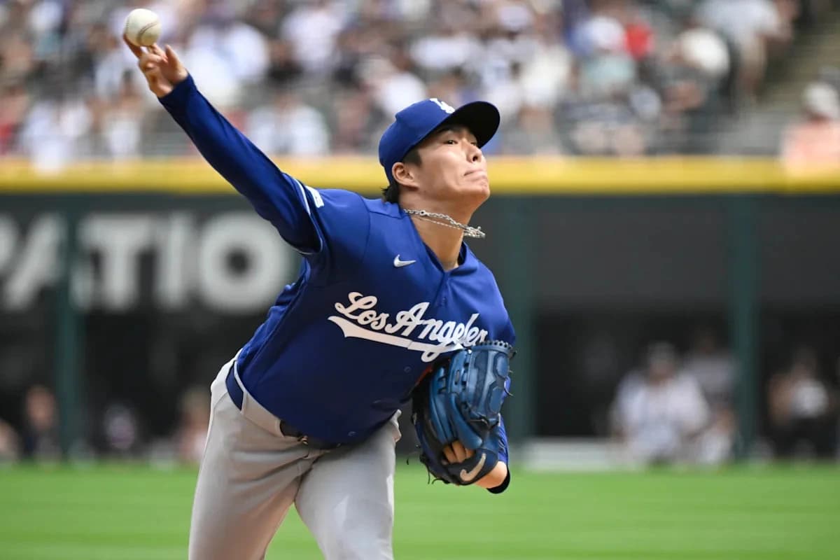 Dodgers star Yoshinobu Yamamoto loses perfect game on Mookie Betts' error in 8th inning, then loses