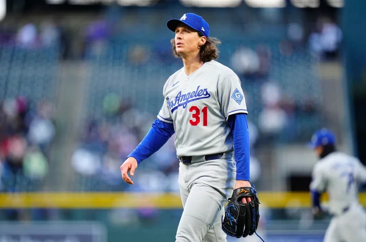 Dodgers to move struggling All-Star to the bullpen after update on Tyler Glasnow