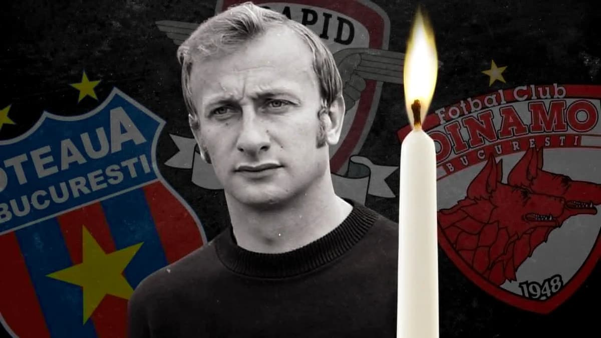 Doliu în fotbalul românesc! A murit primul jucător care a îmbrăcat tricoul granzilor Steaua, Dinamo