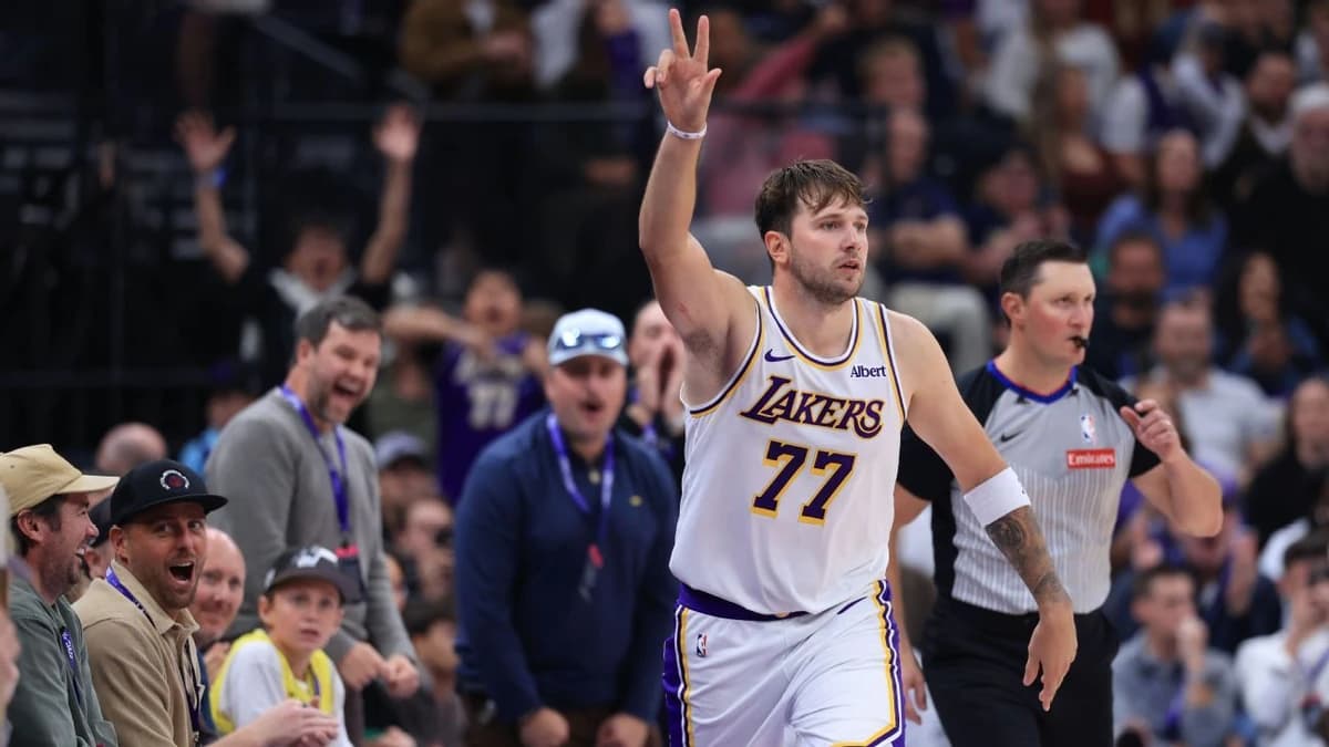 Doncic has NBA's first 50-point game of season as Lakers reach 3-0