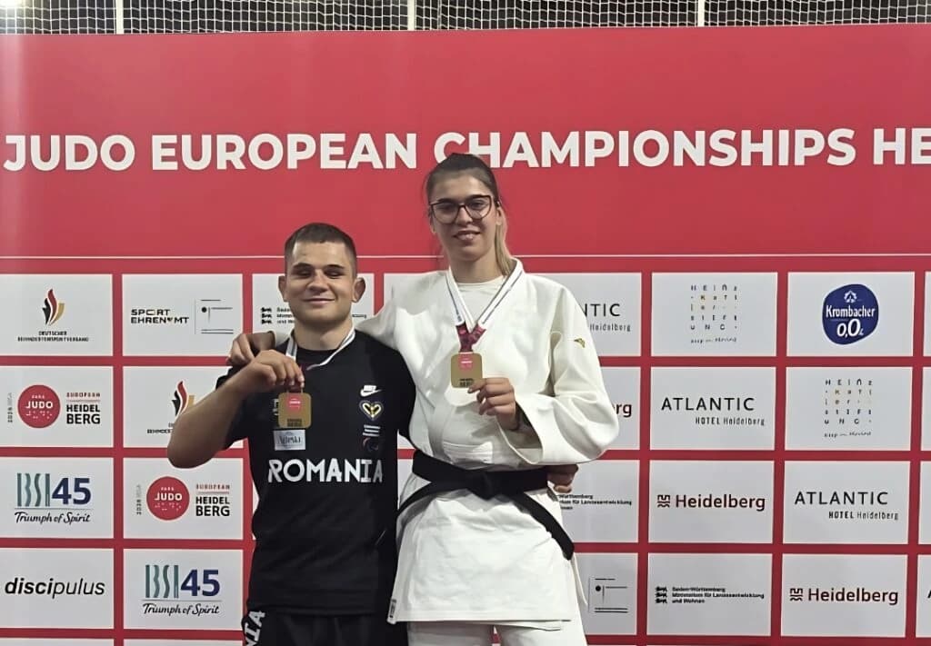 Două medalii de aur pentru România la Europenele de Para Judo. Alex Bologa, al șaselea titlu consecu