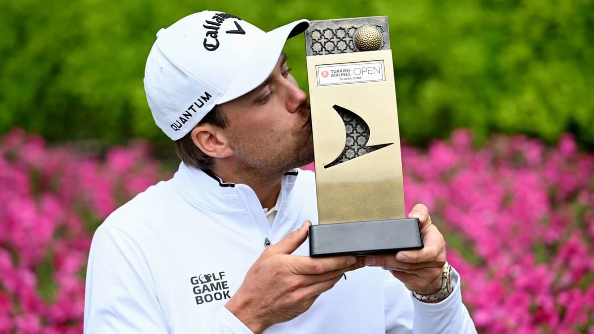 DP World Tour: Mikael Lindberg wins Turkish Airlines Open to qualify for US PGA Championship