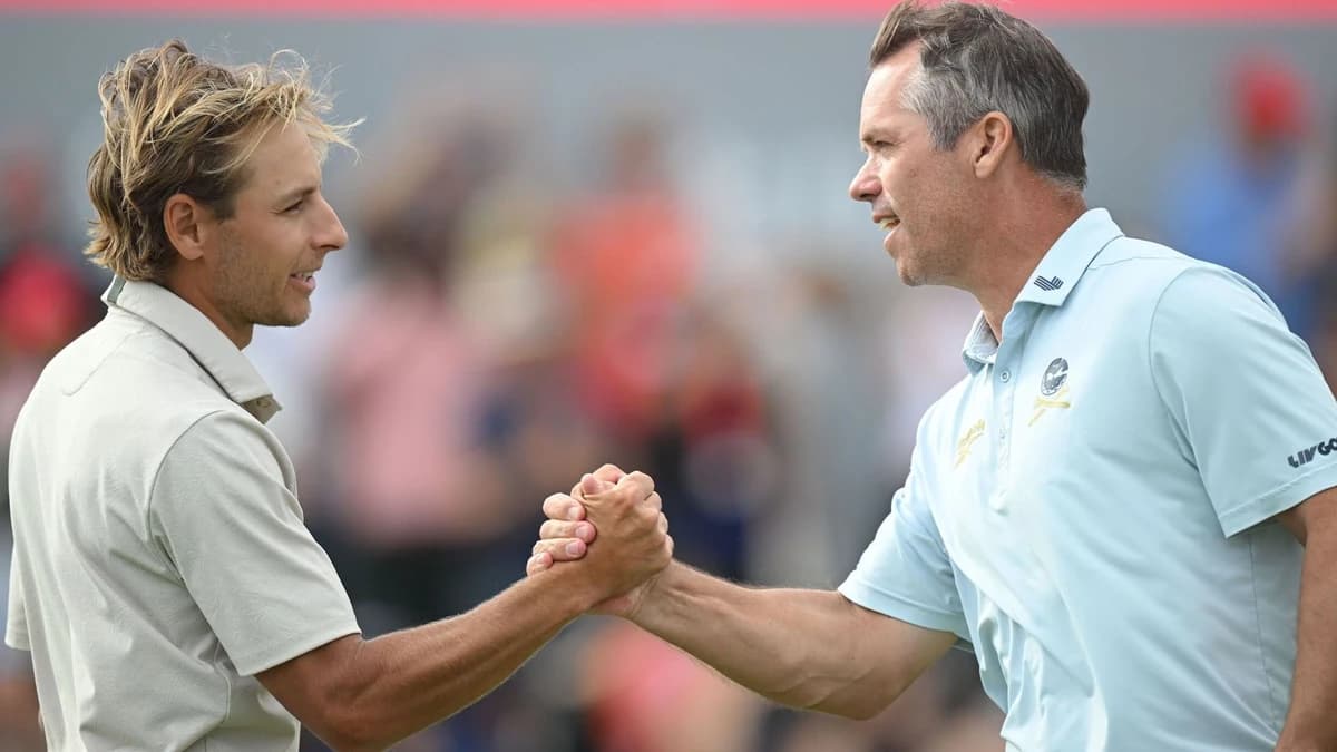 DP World Tour: Paul Casey makes emotional charity vow after storming into three-shot lead at Omega E