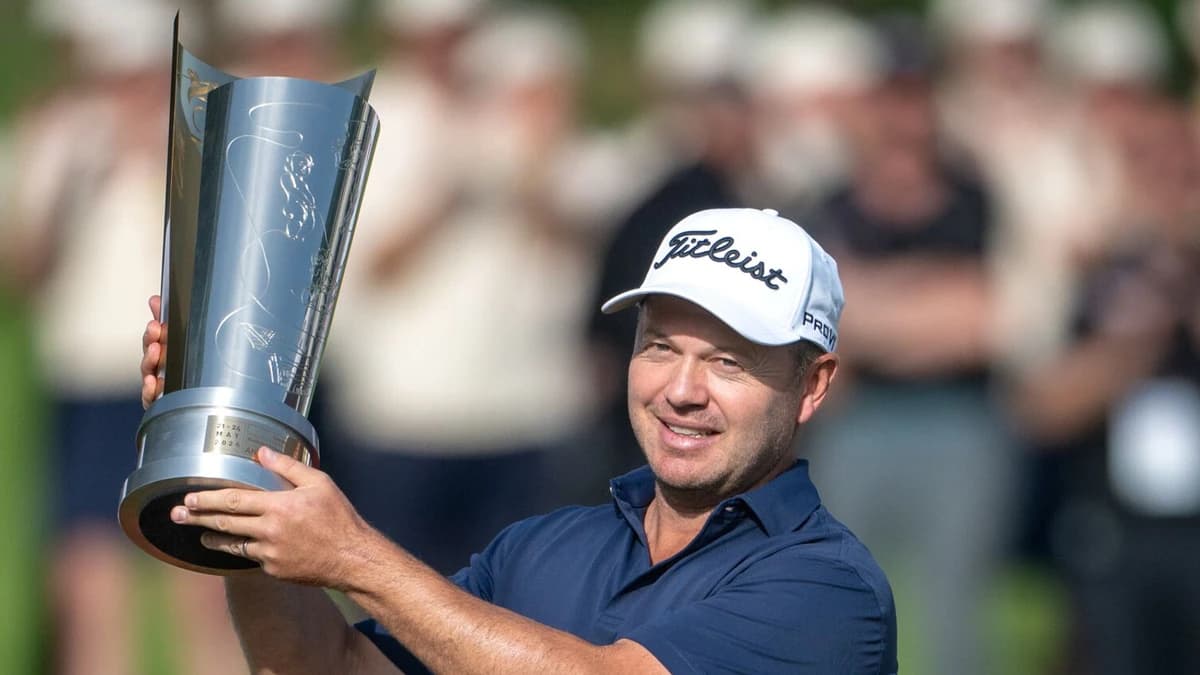 DP World Tour: Richard Sterne ends 13-year wait for title on tour after claiming Soudal Open victory