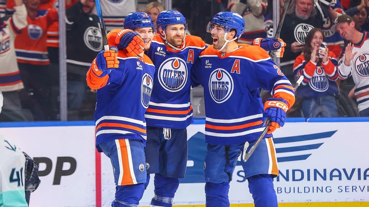 Draisaitl breaks tie late in third period to lift Oilers past Kraken