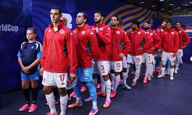 Drug testers find traces of banned bodybuilding substance in EIGHT Tunisia players' samples at the W
