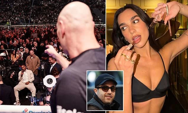 Dua Lipa puts Anthony Joshua vs Tyson Fury fight on the rocks as she REJECTS offer to perform at Wem