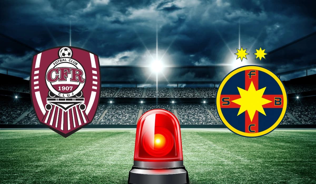 Dublă-plecare înainte de CFR Cluj – FCSB! Au fost dați afară