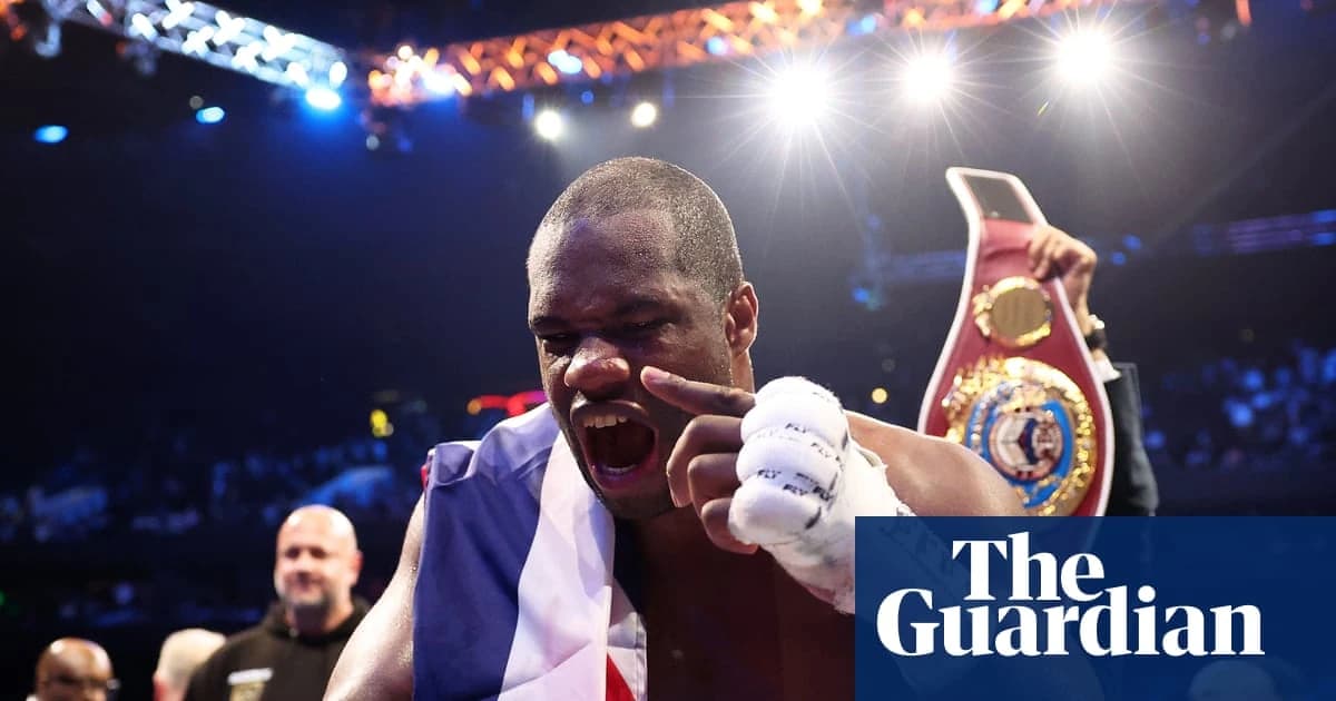 Dubois rewrites quitter narrative in strangely uplifting night for boxing