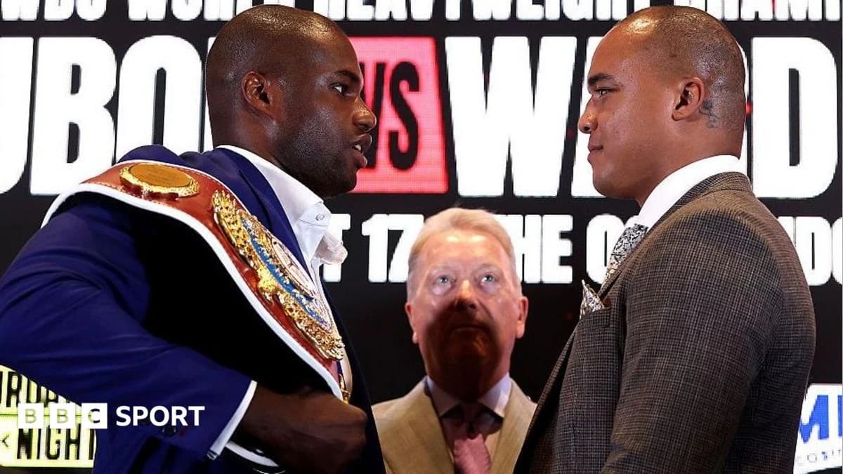 Dubois vs Wardley 2: Date, ringwalk, UK time, undercard, weight, venue, records & how to follow