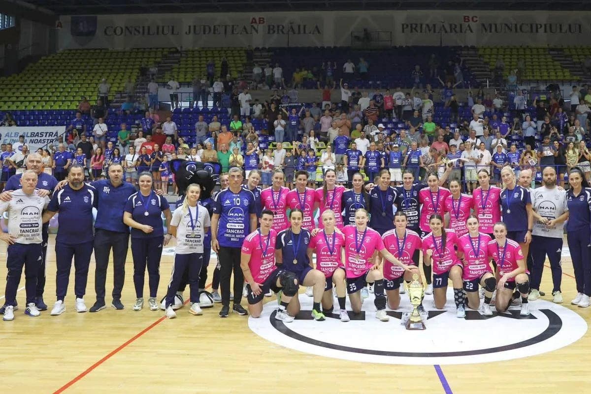 Dunărea Brăila vrea în topul handbalului românesc! Antrenorul Bogdan Burcea impune reguli noi la ech