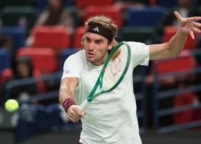 După ce a obținut victoria, Stefanos Tsitsipas i-a cerut un autograf adversarului său și i-a transmi