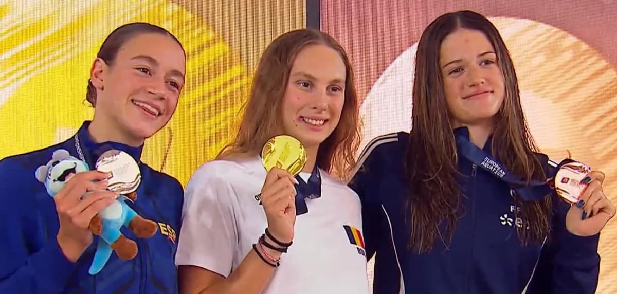 După ce Daria Silișteanu a devenit campioană europeană, Aissia Prisecariu a câștigat bronzul la 200m