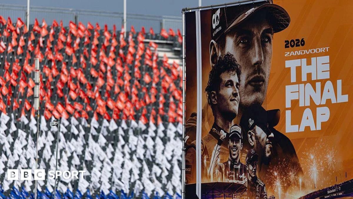 Dutch Grand Prix 2026 race times, weather forecast, how to follow on the BBC