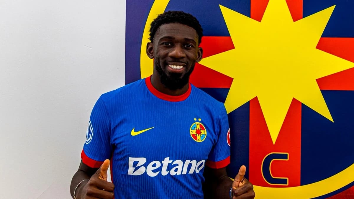 Dylan Batubinsika, prezentat oficial la FCSB! Prima reacție a jucătorului