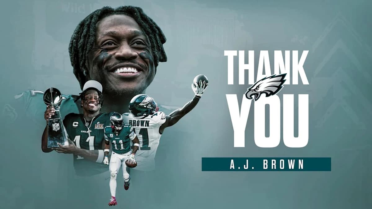 Eagles agree to trade A.J. Brown to the Patriots